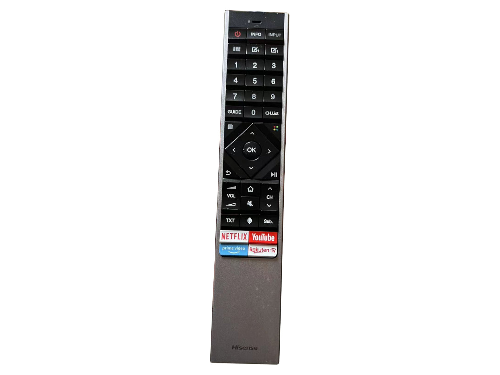 Originale telecomando di ricambio HISENSE ERF6A62, T244154