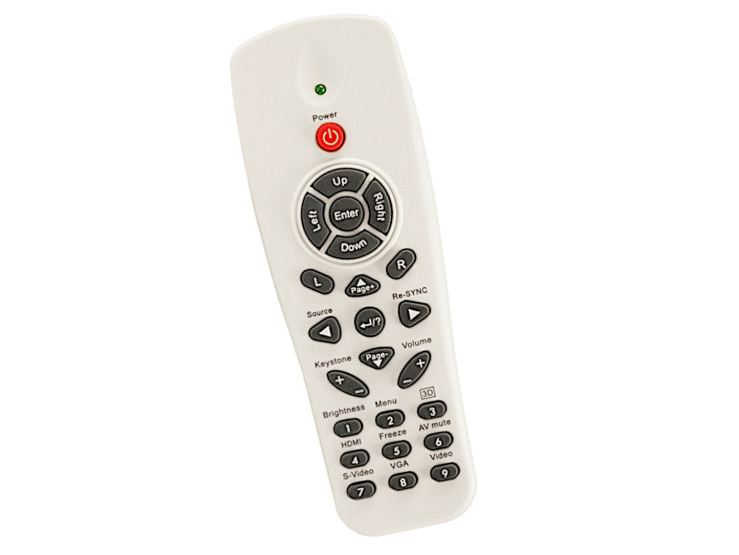 Originale telecomando di ricambio OPTOMA BR-5035N, L-27231KEY