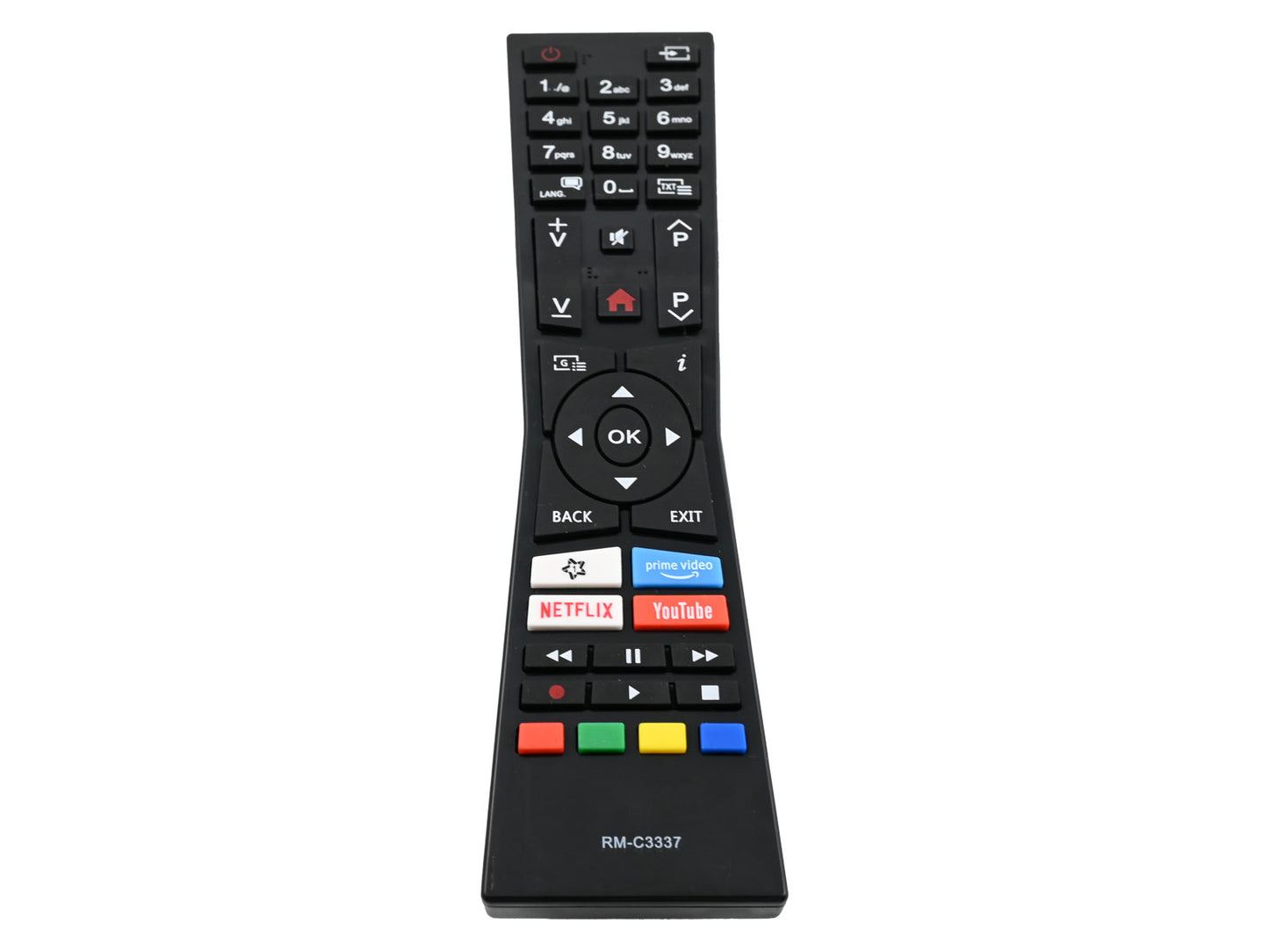 Compatibile telecomando di ricambio JVC RM-C3337, RCA243100P, 30102234, VESTEL
