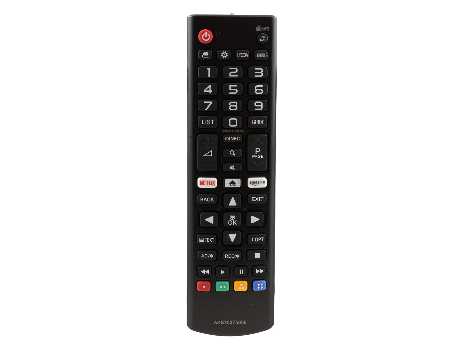 Compatibile telecomando di ricambio LG AKB75375608
