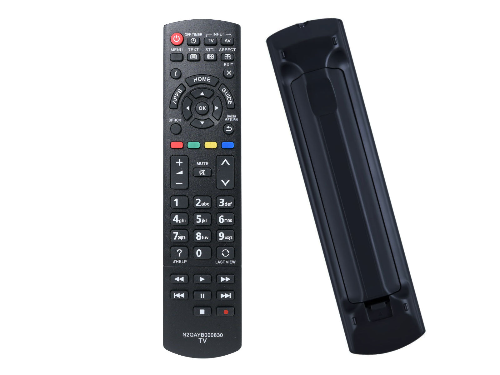 Compatibile telecomando di ricambio PANASONIC N2QAYB000830, SUB N2QAYB000840