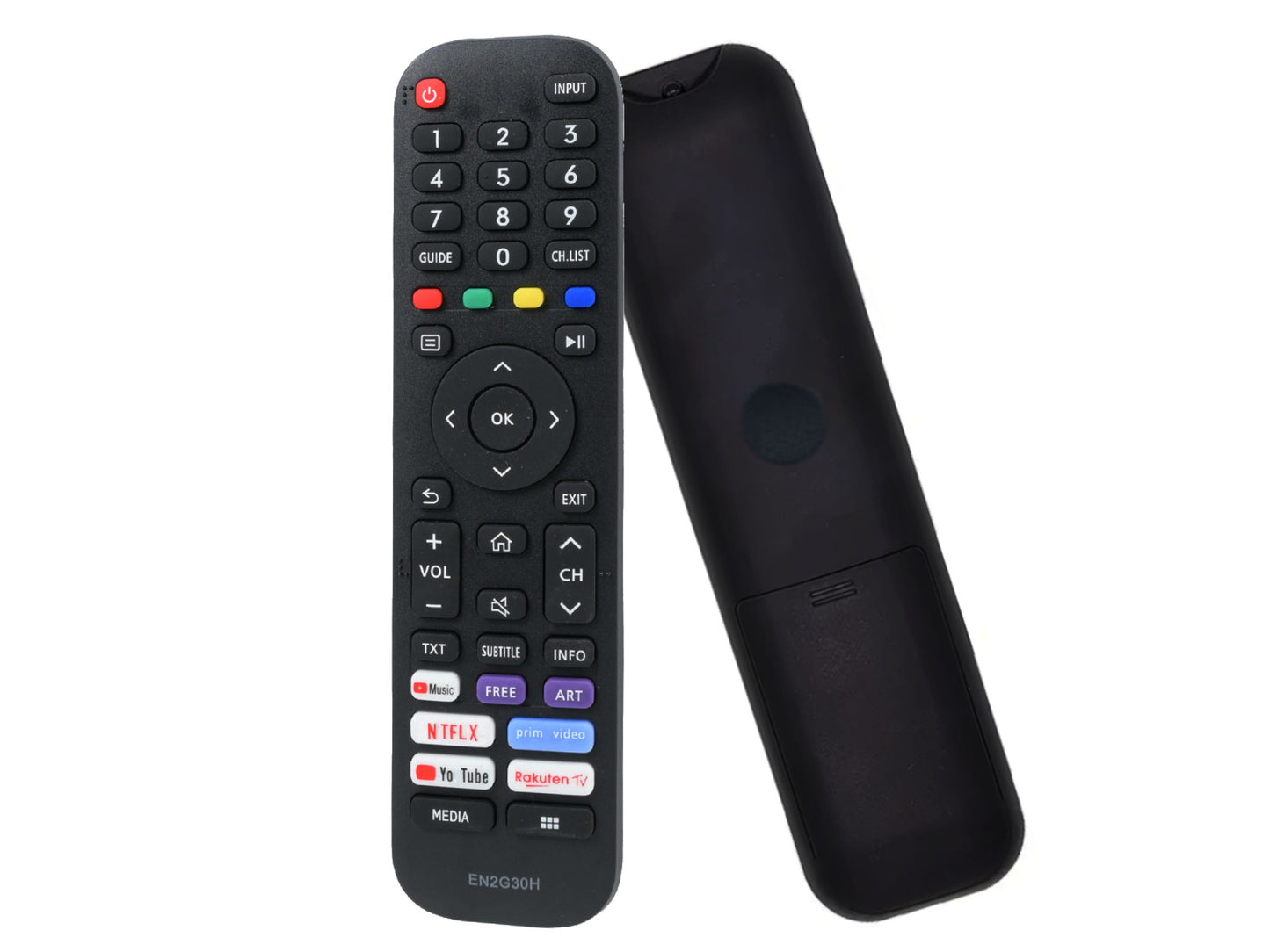 Compatibile telecomando di ricambio HISENSE EN2G30H, T269780, HT269780, VIDAA, SUB EN2A30, HT266544