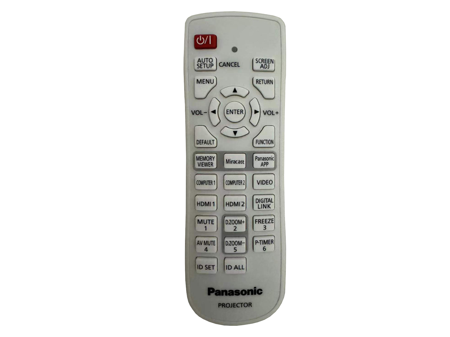 Originale telecomando di ricambio PANASONIC N2QAYA000090, N2QAYA000107
