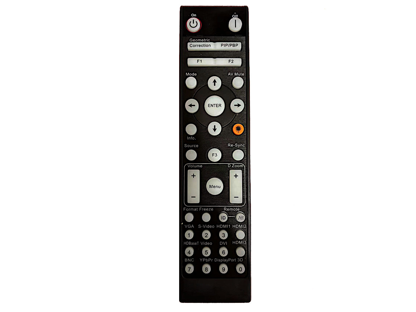 Compatibile telecomando di ricambio OPTOMA 45.79P01G012, BR-3075W, 45.75C02G001, 45.79P01G001A, BL-3001B, 45.78V01G101, 45.79P01G011