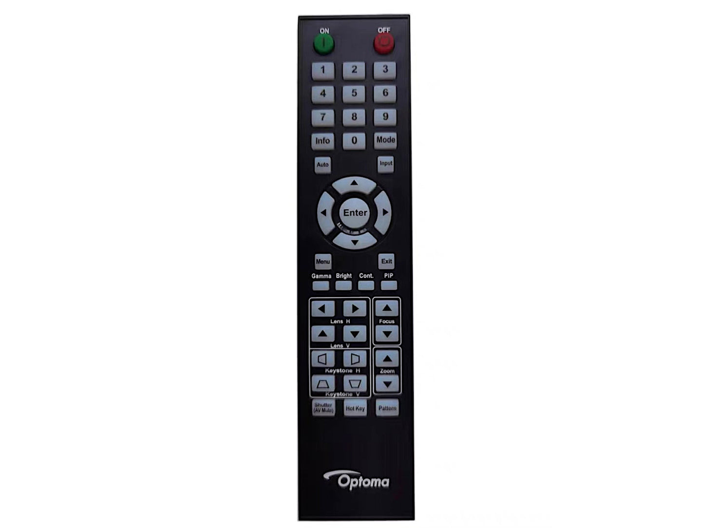 Originale telecomando di ricambio OPTOMA 45.72N01G021, BR-3074W, SP.72N03GC01, OP.45.72N01G001, 45.72N01G022