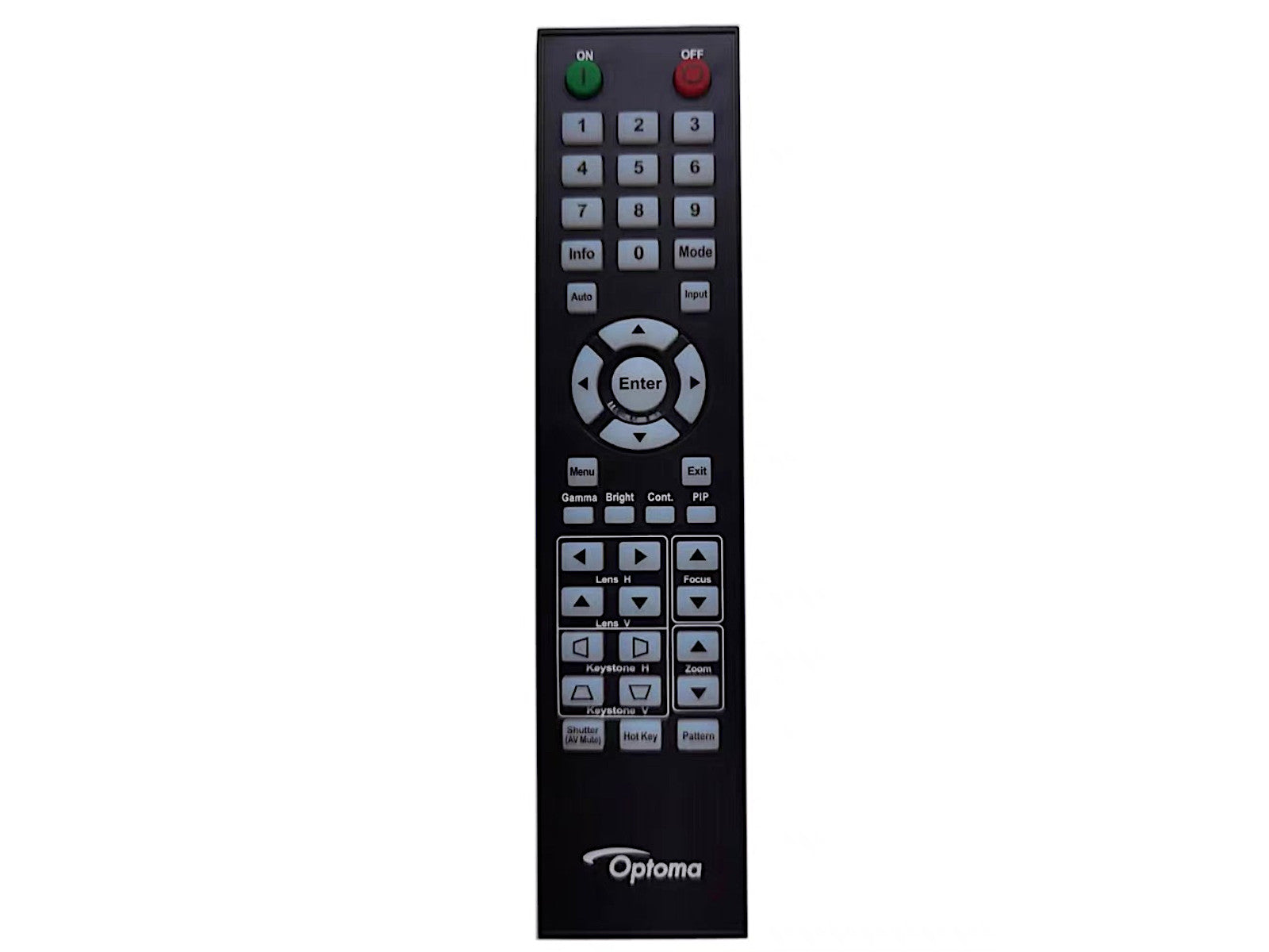 Originale telecomando di ricambio OPTOMA 45.72N01G021, BR-3074W, SP.72N03GC01, OP.45.72N01G001, 45.72N01G022