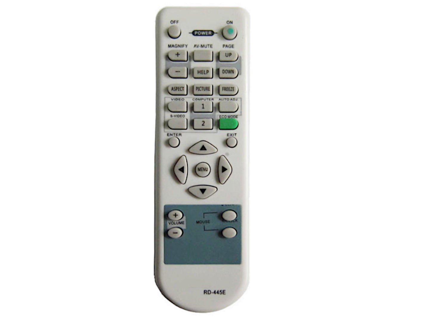 Compatibile telecomando di ricambio NEC RD-445E, 7N900901, RMT-PJ29