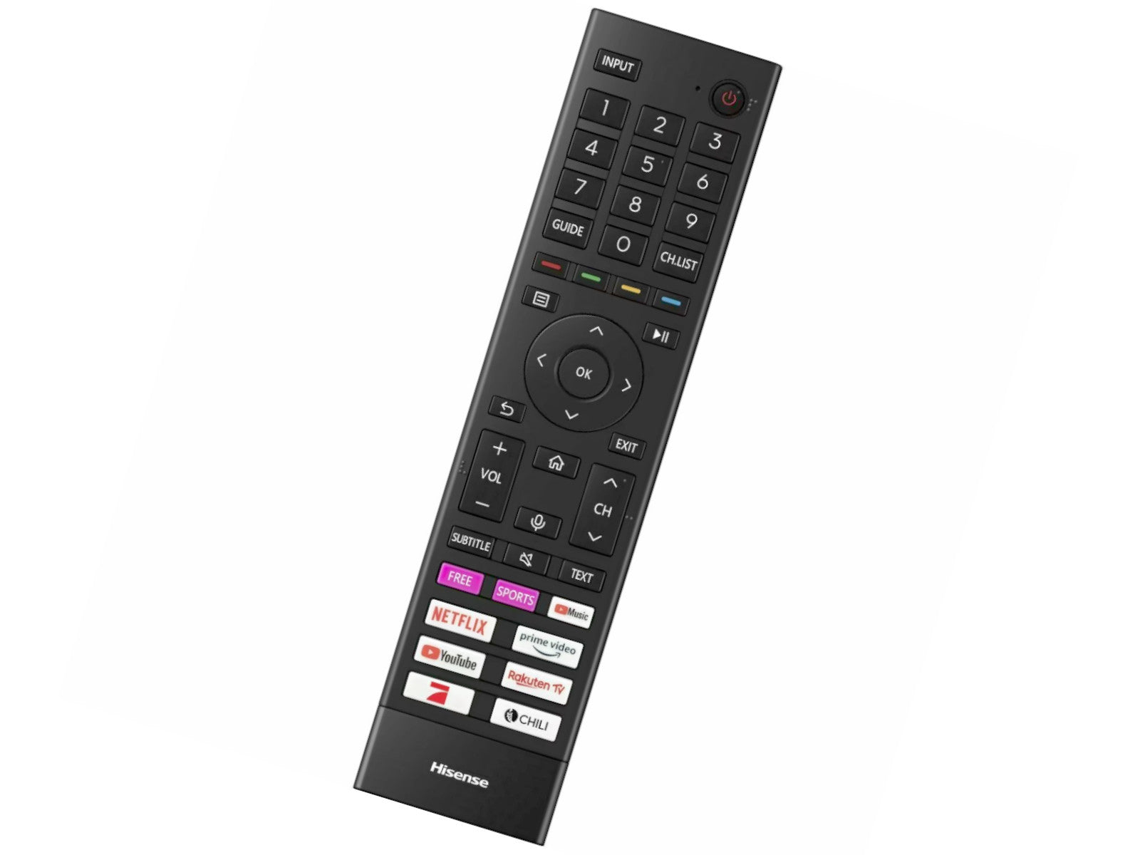 Originale telecomando di ricambio HISENSE ERF3I80H, HT288509, T288509, VOICE